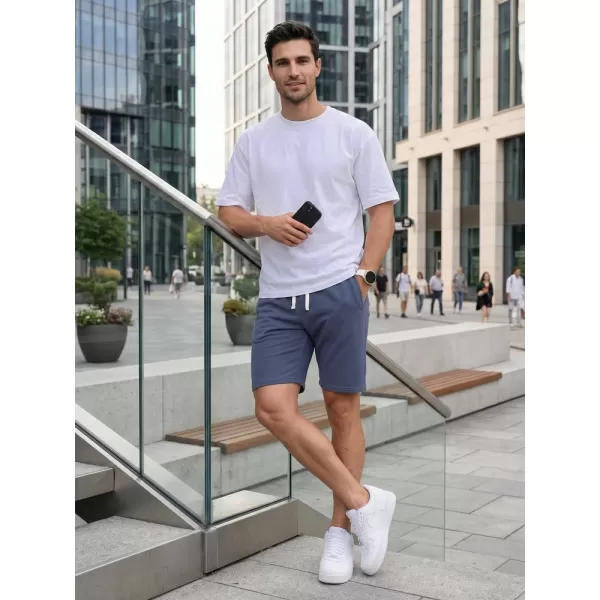  Pantaloni scurți pentru bărbați DSTREET SX2623 ALBASTRU 