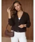 Pulover de dama DSTREET MY2576 MARO