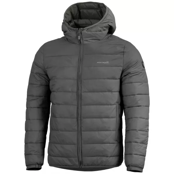  Jachetă pentru bărbați PENTAGON AURORA 2.0 PUFFER HOODED JACKET K08048-2.0 CENUȘIU CENUȘIU 