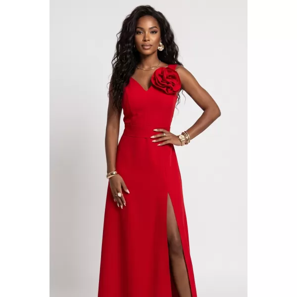  Rochie de femei NUMOCO 669-4 ROŞU 