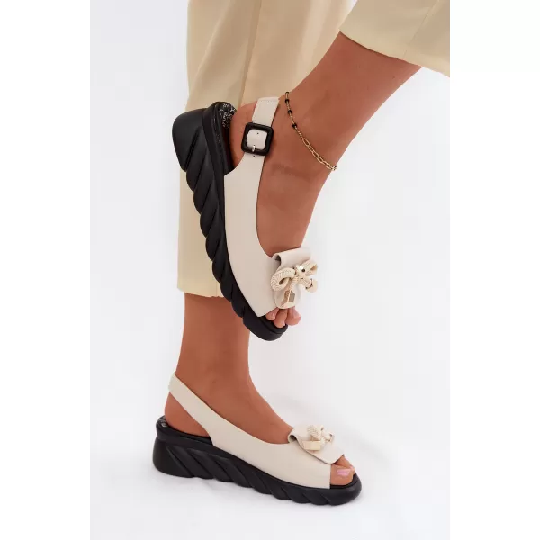  Sandale de dama ARTIKER 58C0054 BEJ 