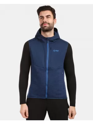Vestă softshell pentru bărbați KILPI ENIA-M 1M0114KI ALBASTRU ÎNCHIS