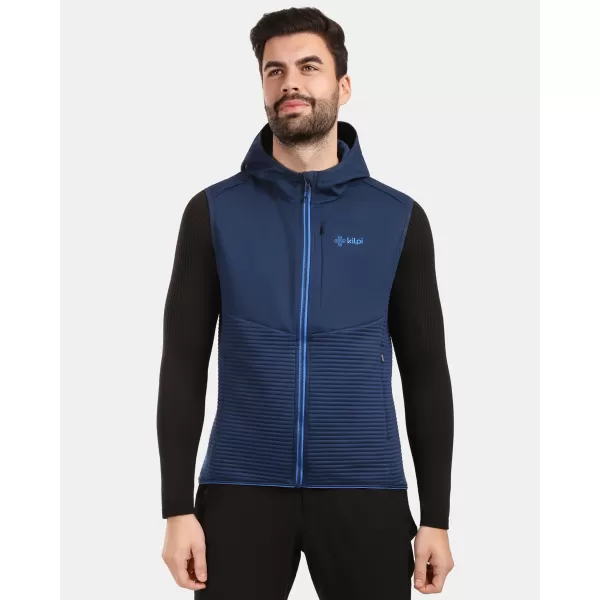  Vestă softshell pentru bărbați KILPI ENIA-M 1M0114KI ALBASTRU ÎNCHIS 