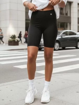 Pantaloni scurți de damă DSTREET SY0572 NEGRU