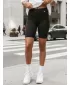 Pantaloni scurți de damă DSTREET SY0572 NEGRU