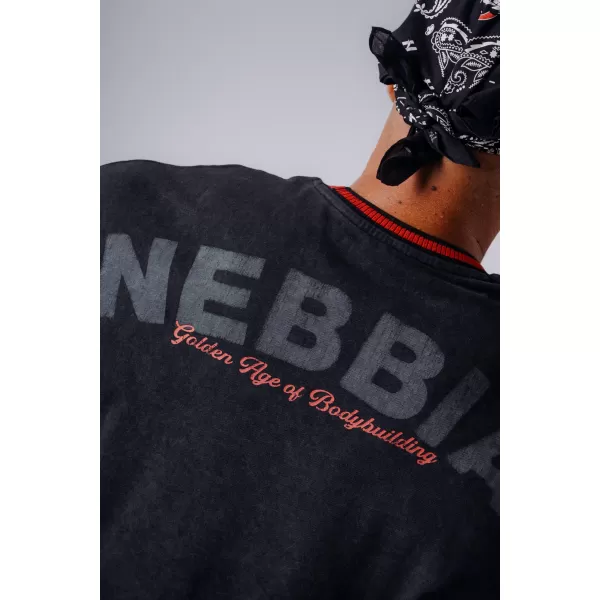  Maiouri pentru bărbați NEBBIA OLYMPIA MUSCLE COVER 947 NEGRU 