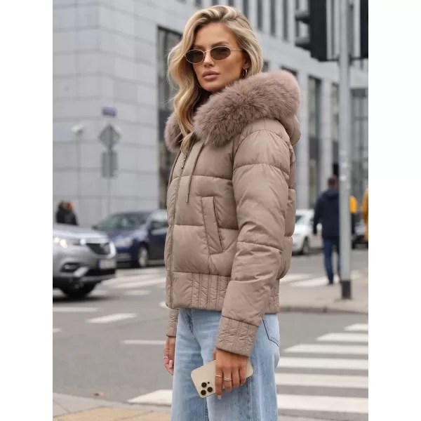  Geaca de dama DSTREET TY5830 KAKI 