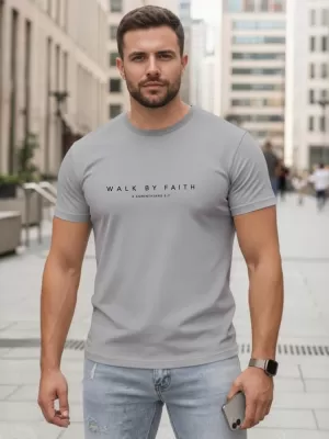 Tricou pentru bărbați DSTREET NX5123R-SL GRI DESCHIS