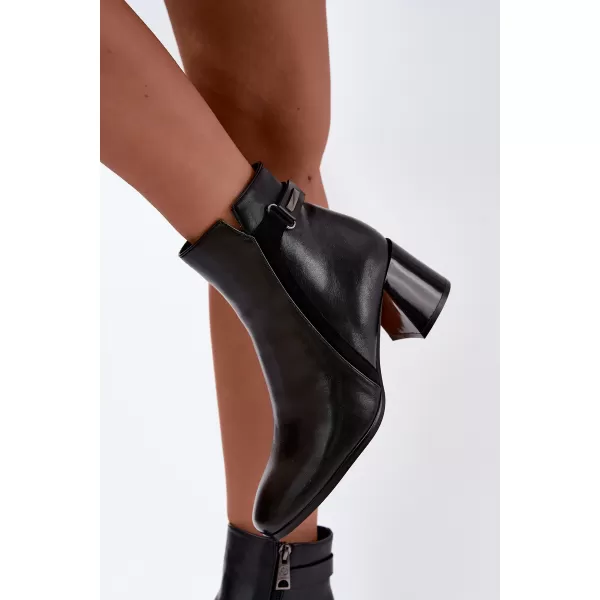  Botine de dama VINCEZA 58660 NEGRU 