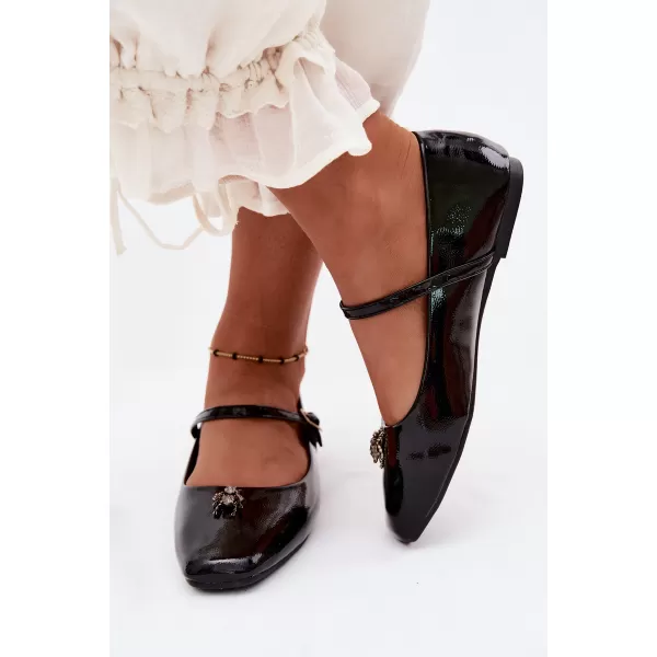  Balerini de dama BOTO 6672-1 NEGRU 