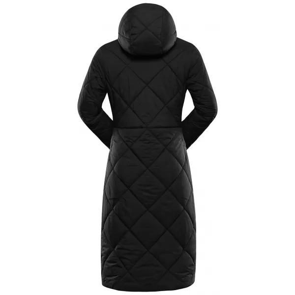  Palton de iarnă de damă ALPINE PRO STAWA NEGRU 