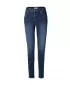 Pantaloni de dama URBAN CLASSICS TB8370 ALBASTRU ÎNCHIS SPĂLAT