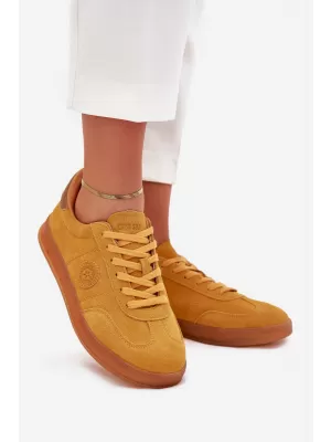 Adidași de damă BIG STAR SHOES RR274846 GALBEN/AURIU