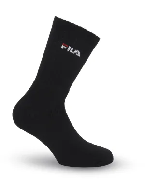 Șosete FILA F9575 SOCKS 3-PACK NEAGRĂ