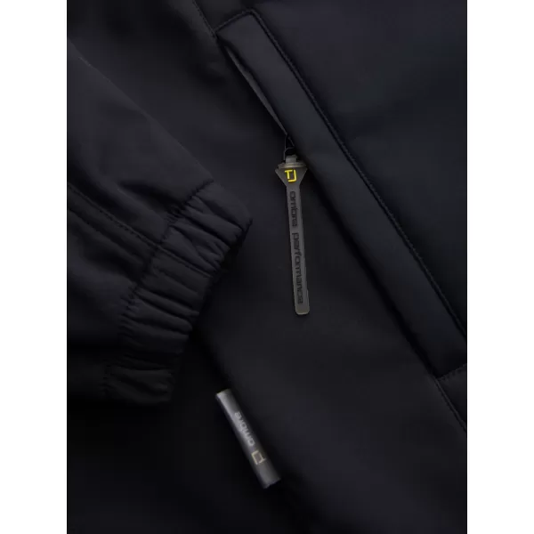  Jachetă softshell pentru bărbați OMBRE OM-JANP-0292 NEGRU 