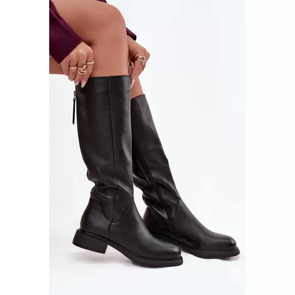  Cizme de dama S.BARSKI JC62-1036 NEGRU 