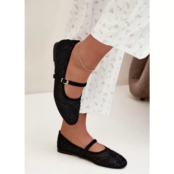  Balerini de dama BOTO CH951 NEGRU 