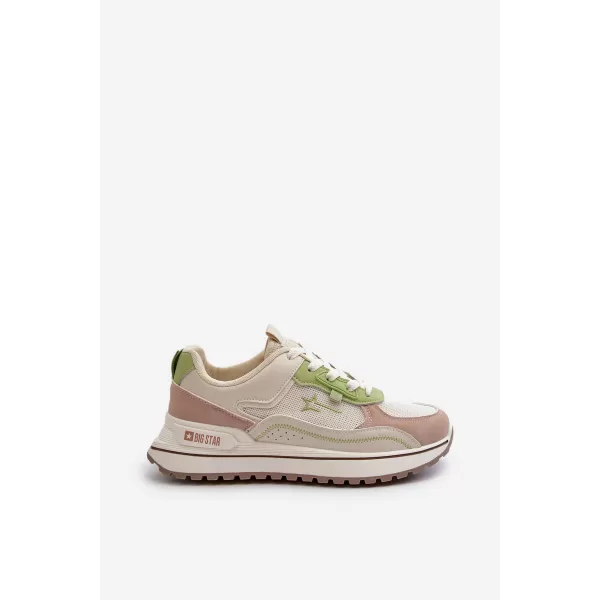  Adidași de damă BIG STAR SHOES NN274A091 BEJ 