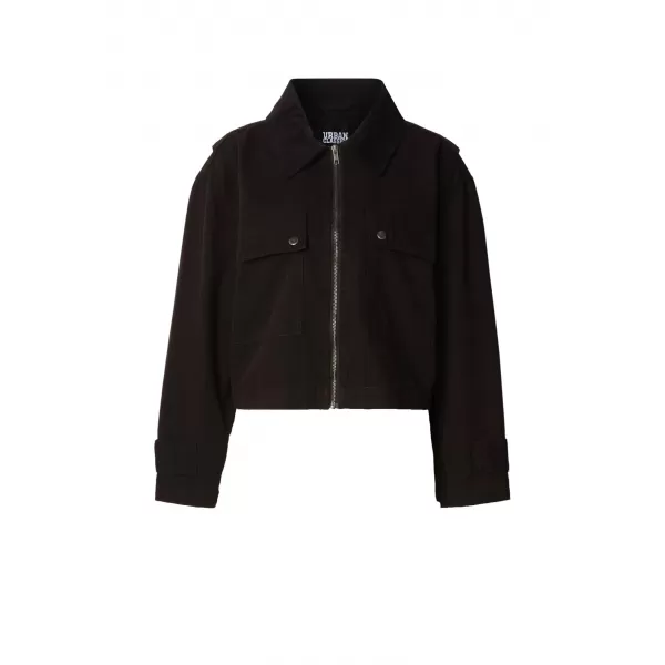  Geaca de dama URBAN CLASSICS TB7726 NEGRU 