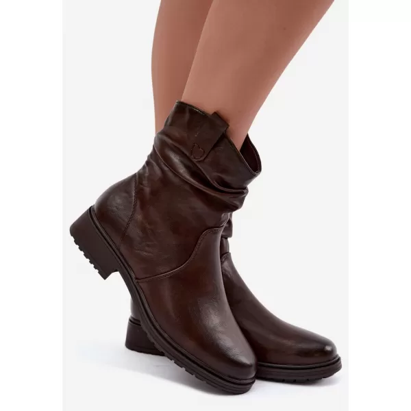  Botine de dama BOTO ASA295-1 MARO 