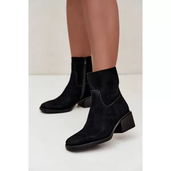  Botine de dama BOTO 9624 NEGRU 