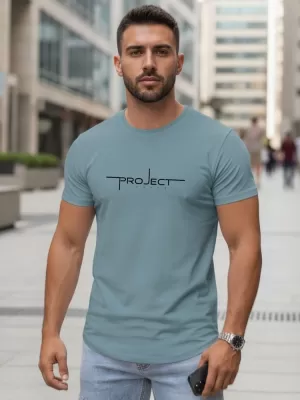 Tricou pentru bărbați DSTREET NX5127R-SB ALBASTRU