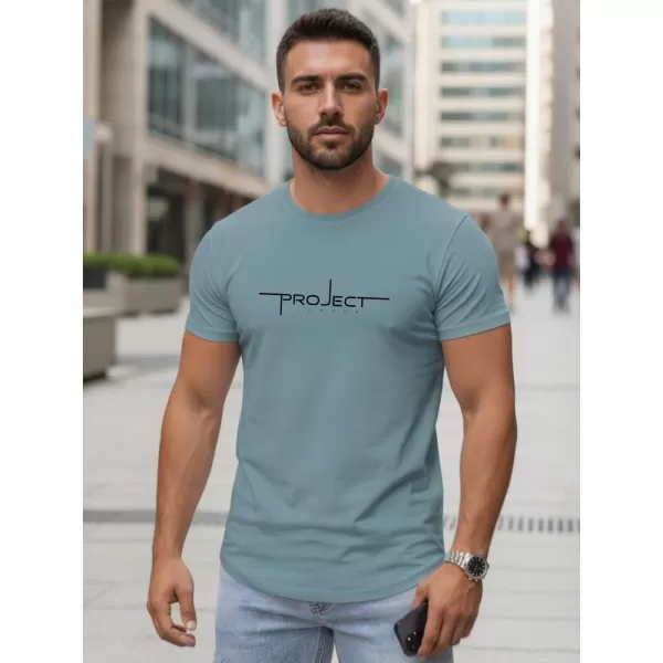  Tricou pentru bărbați DSTREET NX5127R-SB ALBASTRU 