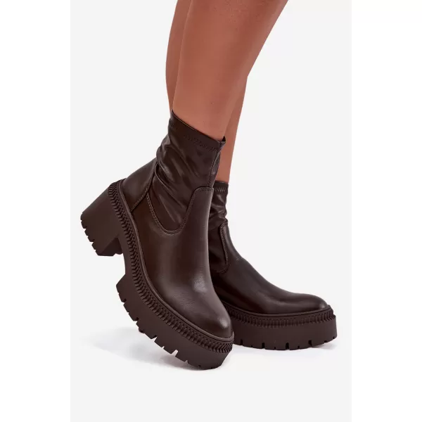  Botine de dama BOTO 9670A VIOLET 