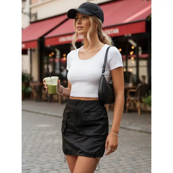  Fusta de dama DSTREET CY0437 NEGRU 