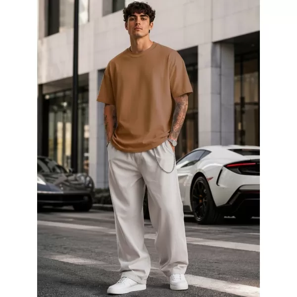  Tricou pentru bărbați DSTREET RX5685 CARAMEL 