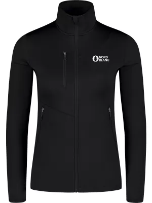 Hanorac pentru femei powerfleece NORDBLANC CRISP NBSFL8338 NEGRU
