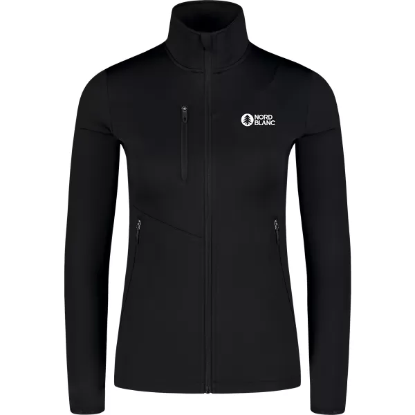  Hanorac pentru femei powerfleece NORDBLANC CRISP NBSFL8338 NEGRU 