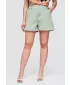 Pantaloni scurți de damă OMBRE OW-ST-E0009 VERDE DESCHIS