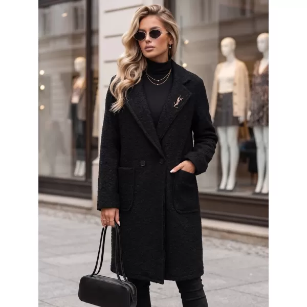  Palton de damă DSTREET NY0782 NEGRU 