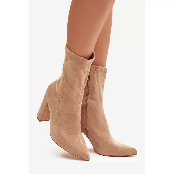  Botine de dama BOTO MVP314 BEJ 