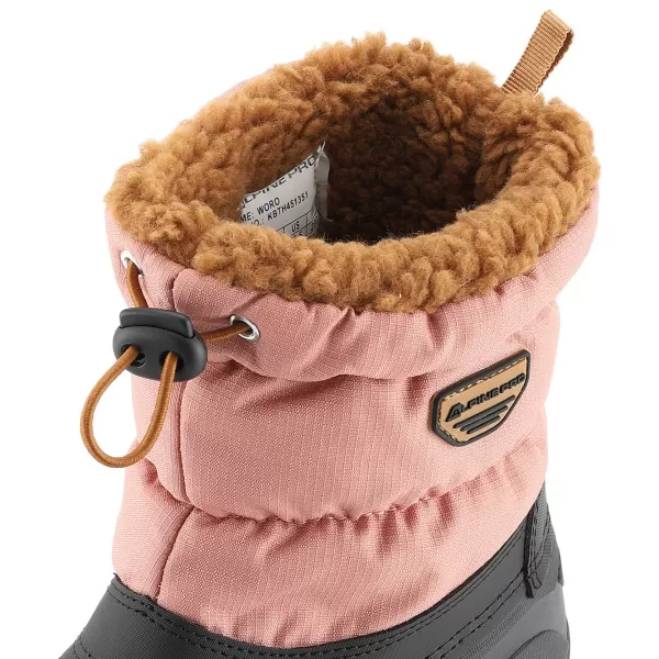  Pantofi de iarna pentru copii ALPINE PRO WORO ZORI DE TRANDAFIR 