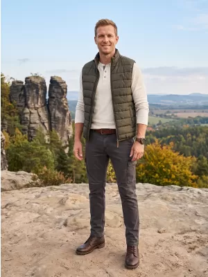 Pantaloni de trening pentru bărbați ALPINE PRO UDES PERLA AFUMATĂ
