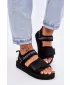 Sandale de dama BIG STAR SHOES LL274784 NEGRU