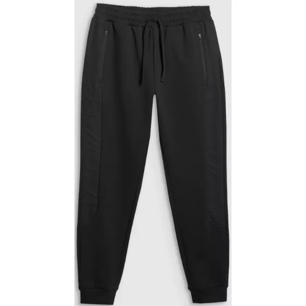  Pantaloni pentru bărbați 4F WAW25TTROM1252 NEGRU ADÂNC 