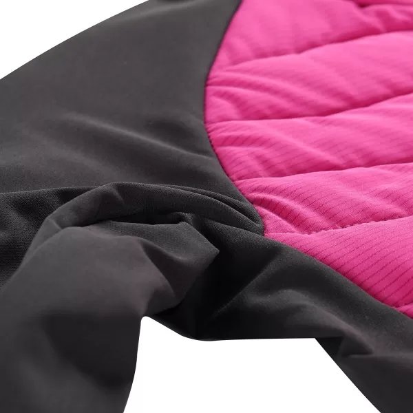  Jacheta pentru copii ALPINE PRO GERLO ROȘU FUCSIA 