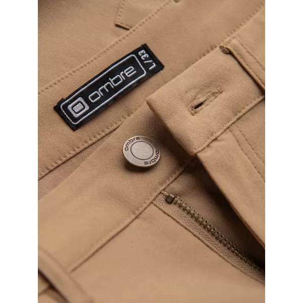  Pantaloni pentru bărbați OMBRE P1515 MARO DESCHIS 