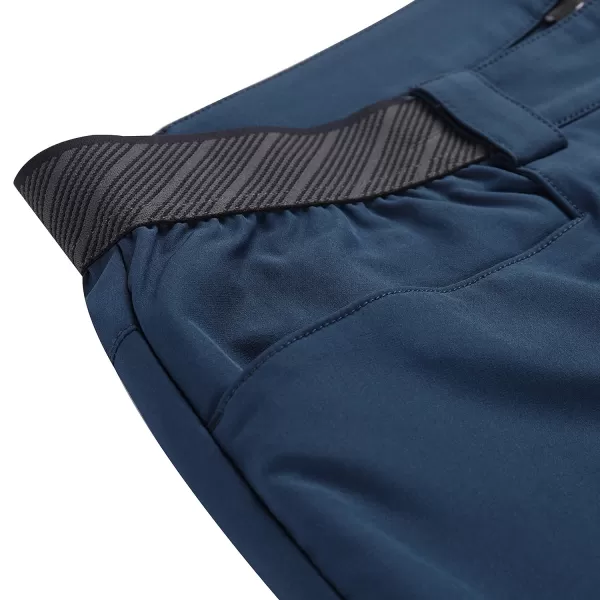  Pantaloni capri pentru bărbați ALPINE PRO WEDER 2 ALBASTRU WING TEAL 