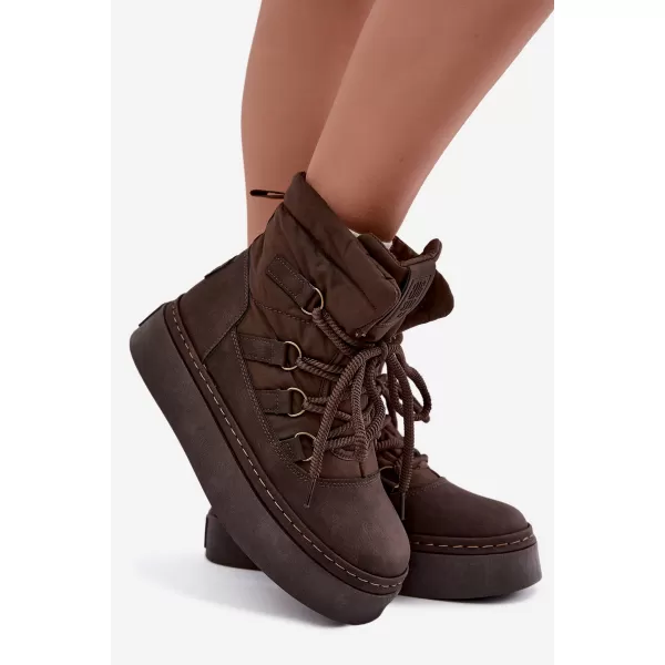  Pantofi de dama BIG STAR SHOES UU274191 MARO/BEJ 