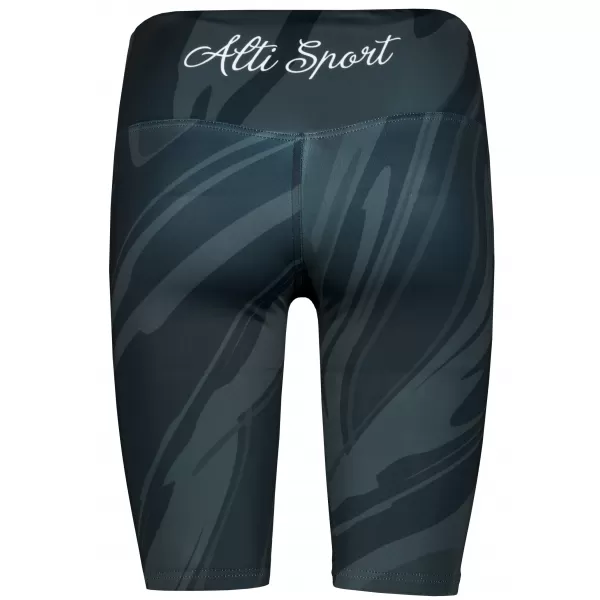  Jambiere premium pentru genunchi pentru femei (marimi noi) ALTISPORT VOJ/ALW072LEG06 NEGRU 