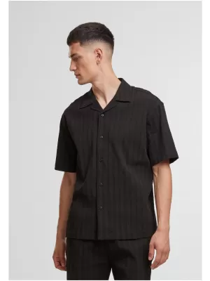 Cămașă pentru bărbați URBAN CLASSICS TB8217-00007 NEGRU