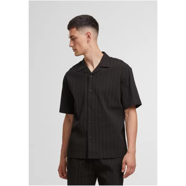  Cămașă pentru bărbați URBAN CLASSICS TB8217-00007 NEGRU 