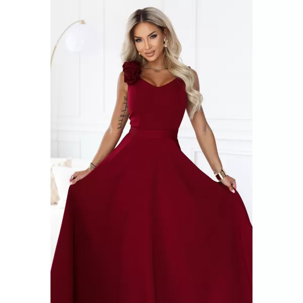  Rochie NUMOCO 643-9 CLARET 