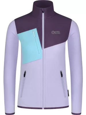 Hanorac ușor de damă din fleece NORDBLANC BEECH NBSFL8375 VIOLET