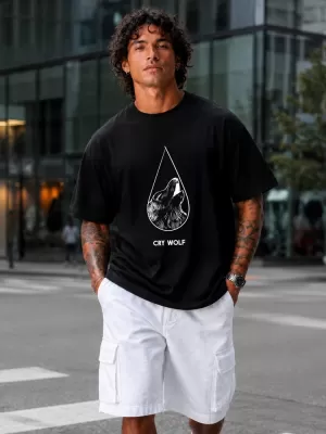 Tricou pentru bărbați DSTREET NX1001R-BK-O NEGRU