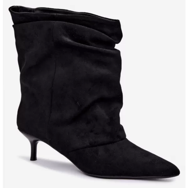  Botine de dama BOTO 7100 NEGRU 